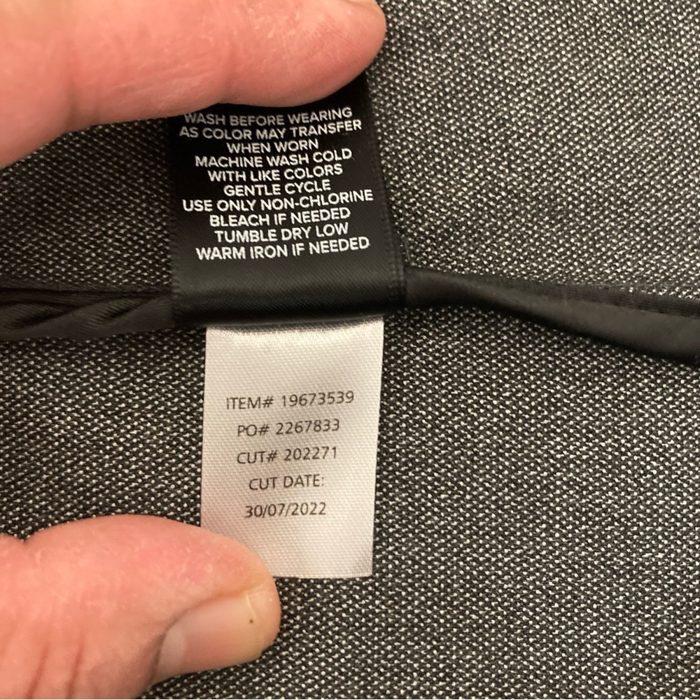 Torrid Studio Luxe Long Line Gray Button Front Blazer Size 6 - Picture 11 of 16
